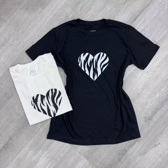 Plus Coração Zebra