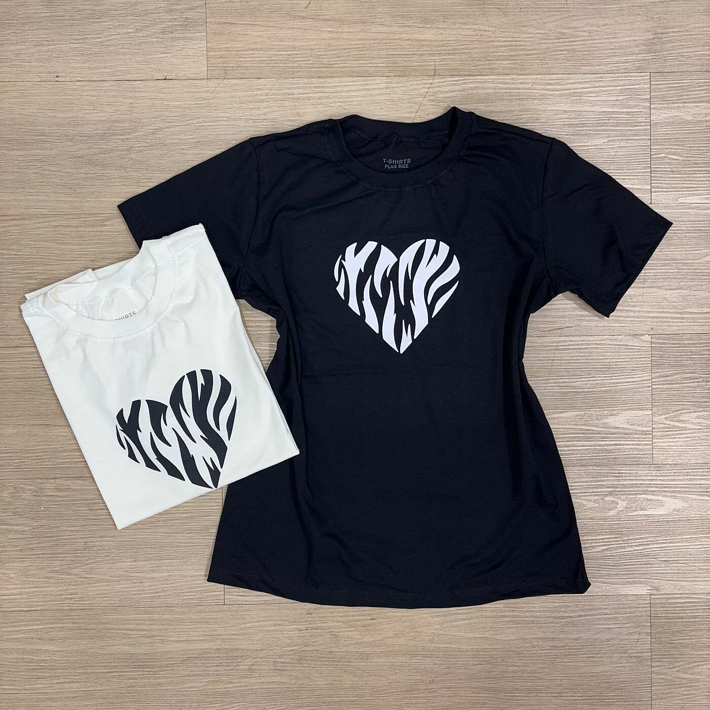 Plus Coração Zebra
