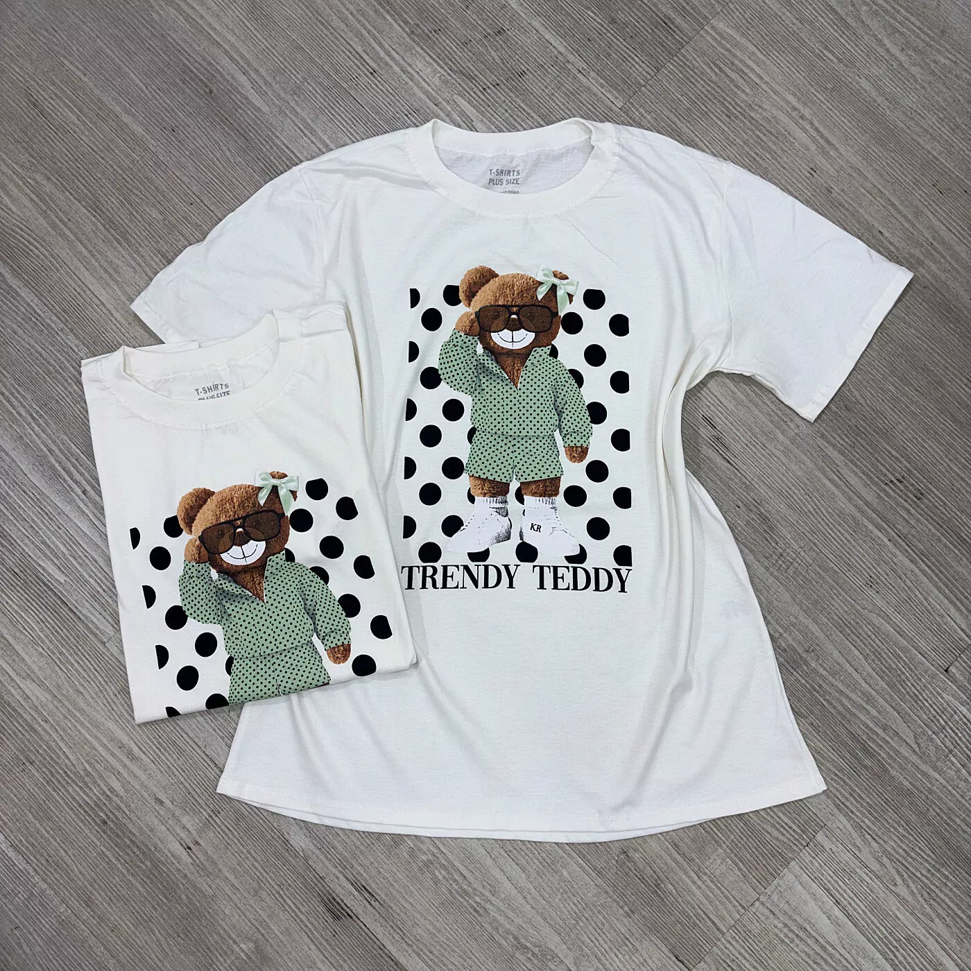 Plus Teddy Verde