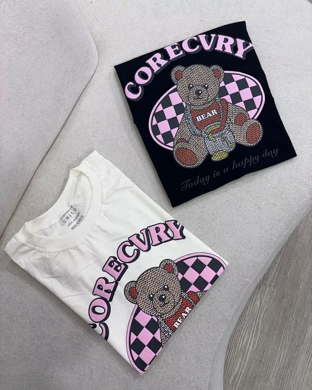 Tee Bear Rosa