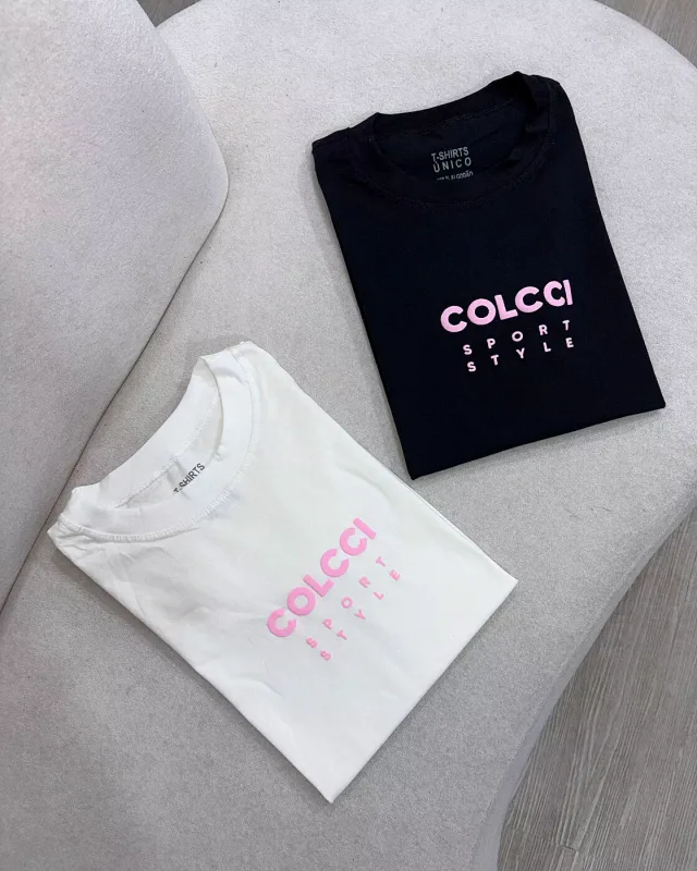 Tee Colcci Rosa