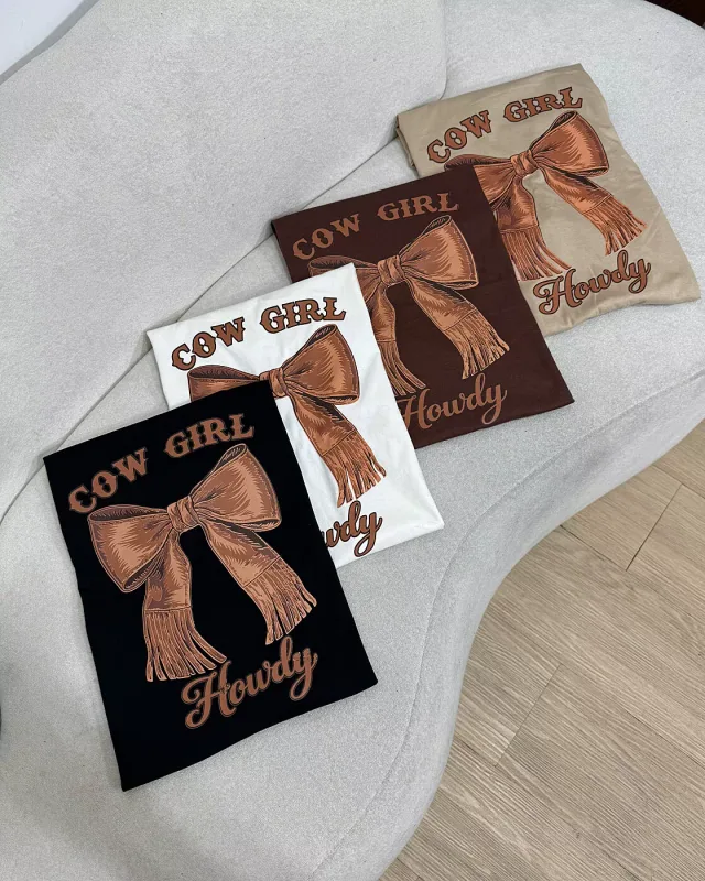 TEE COW GIRL