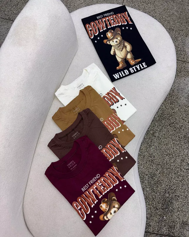 Tee CowTeddy Wild