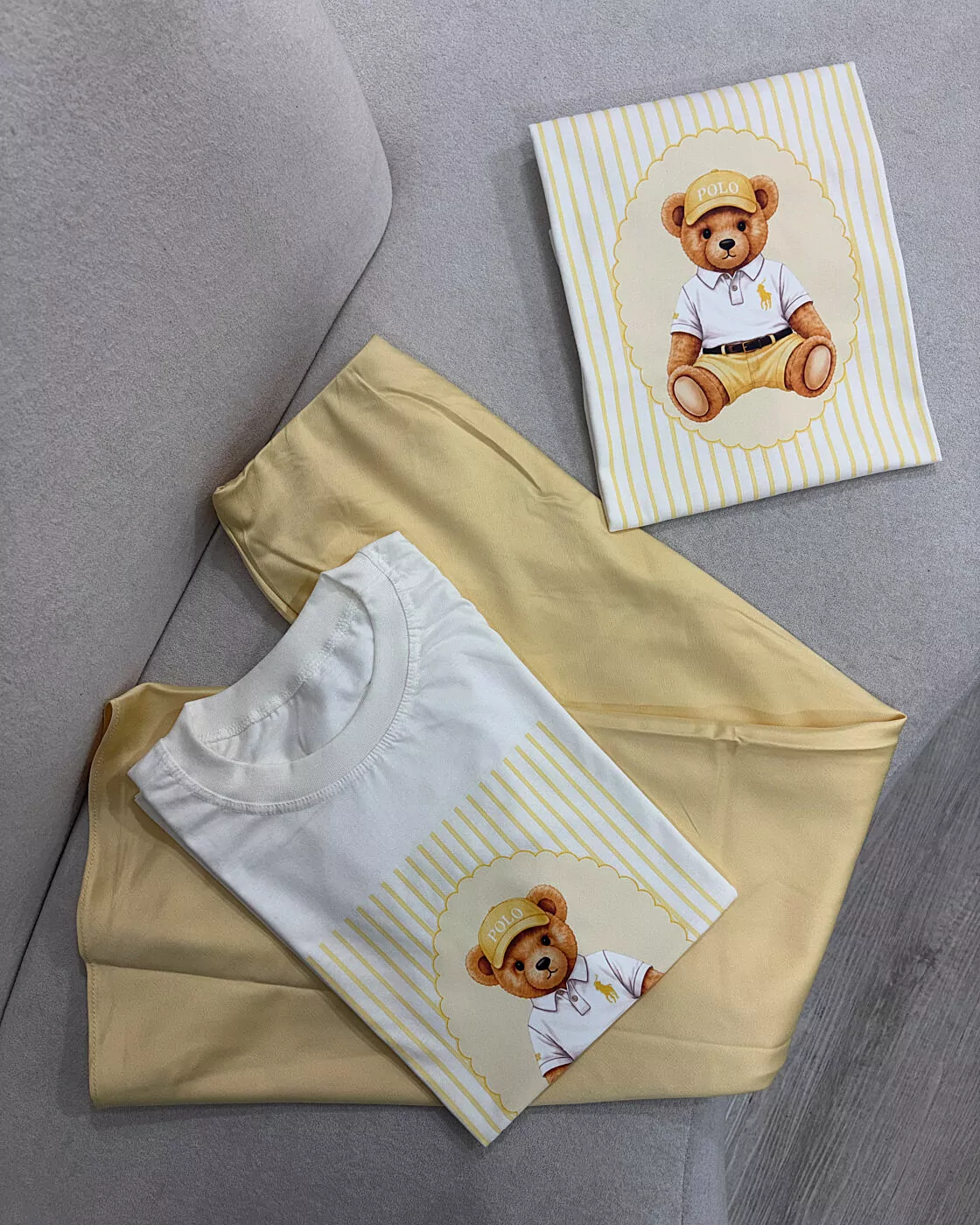 Tee Polo Amarela