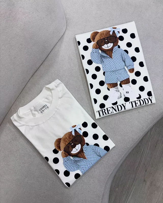 Tee Teddy Azul